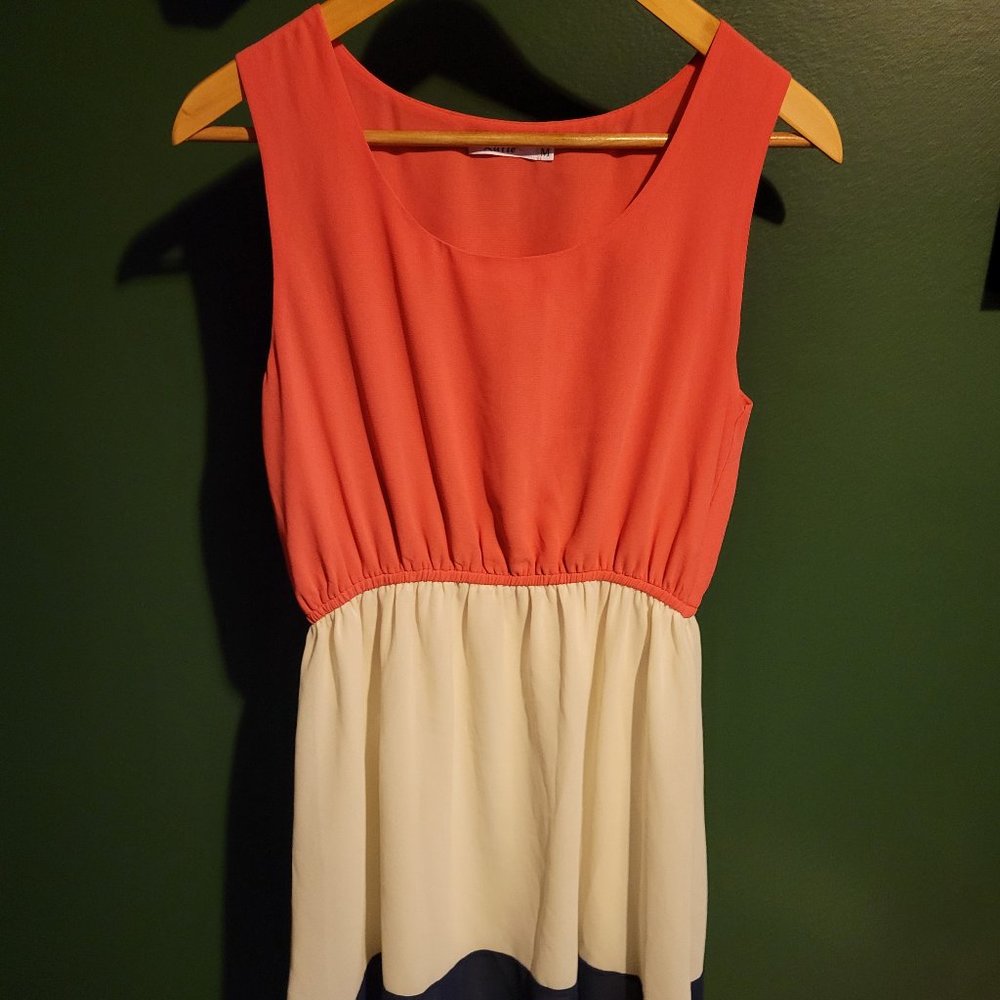 Katie - Red White and Blue Dress - Size Medium Womens